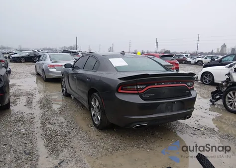 2017 Dodge Charger Sxt Awd из США, поврежденный, VIN 2C3CDXJG8HH505754